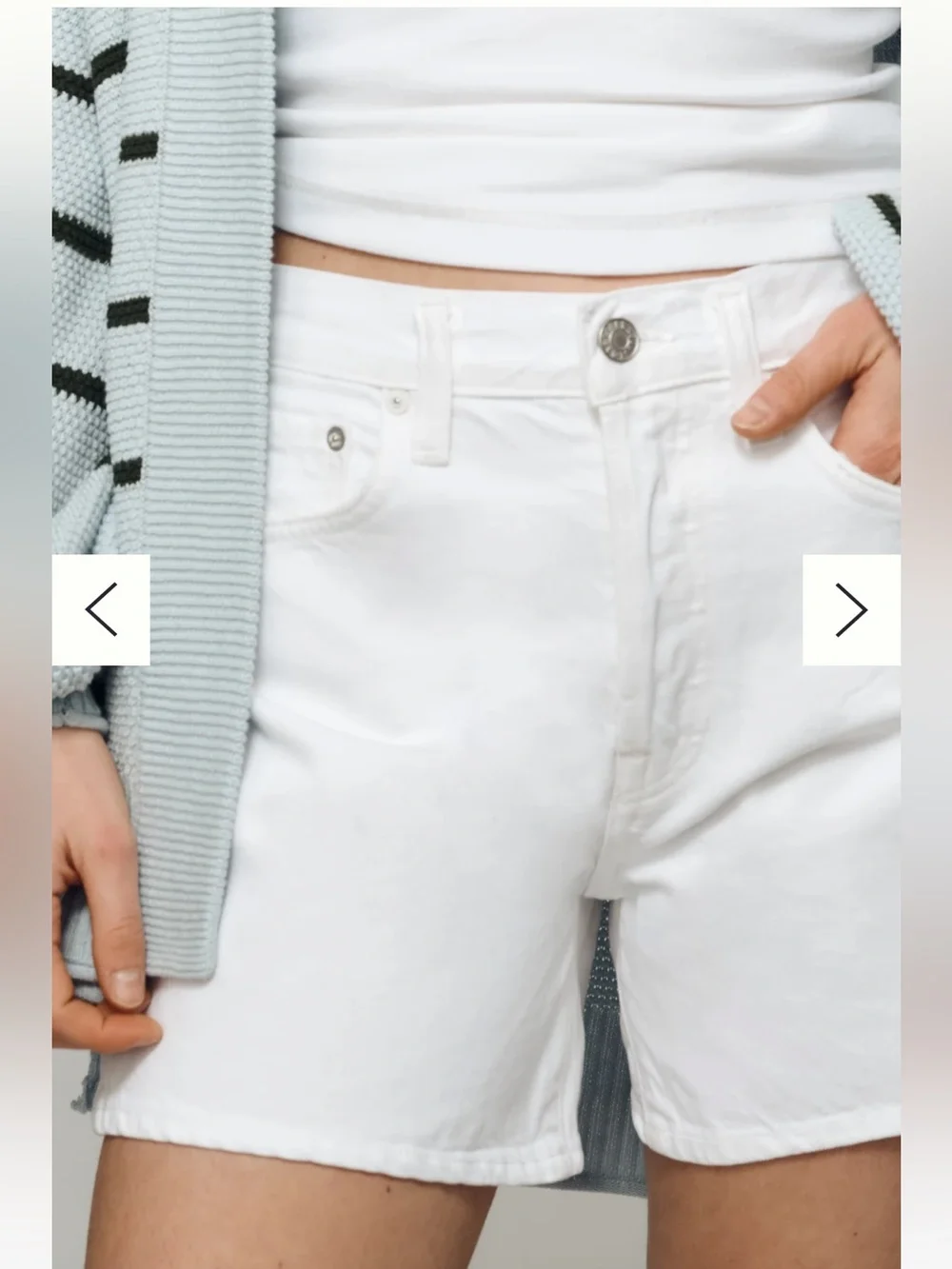 NWT🌷(29) Agolde Parker Denim Long Shorts